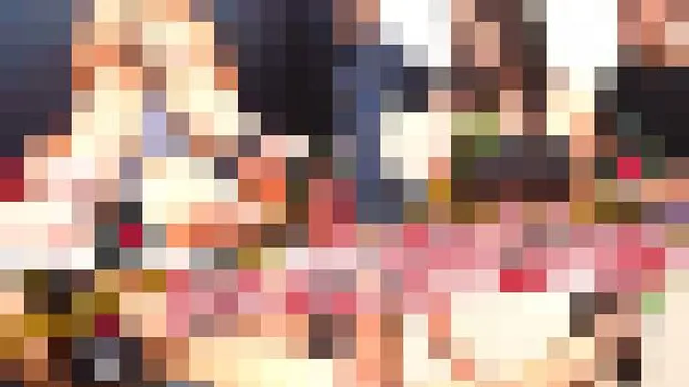 松岡理穂：アナルとマ○コの同時挿入~窒息状態