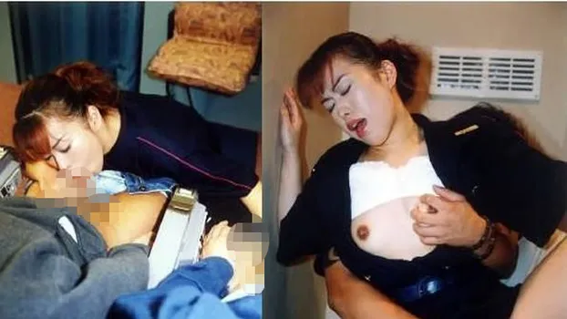 深田あや：ぶっかけ機内サービス4